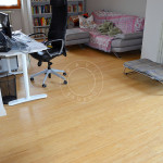 installazione bamboo pressato naturale